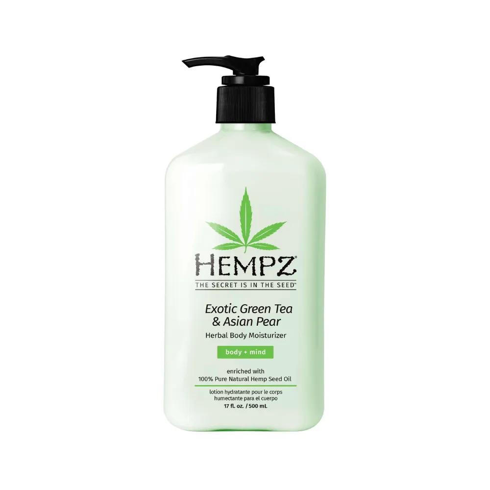 HEMPZ Tělové hydratační mléko s exotickým zeleným čajem a asijskou hruškou