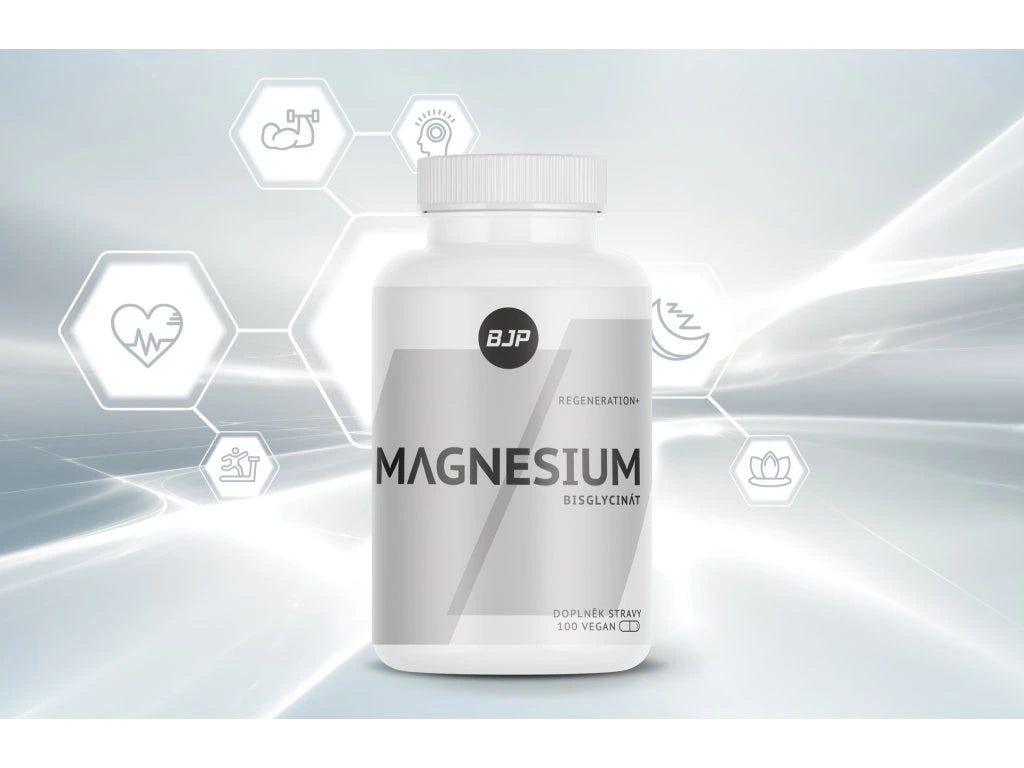 BJP Magnesium Bisglycinát, 100 kapslí