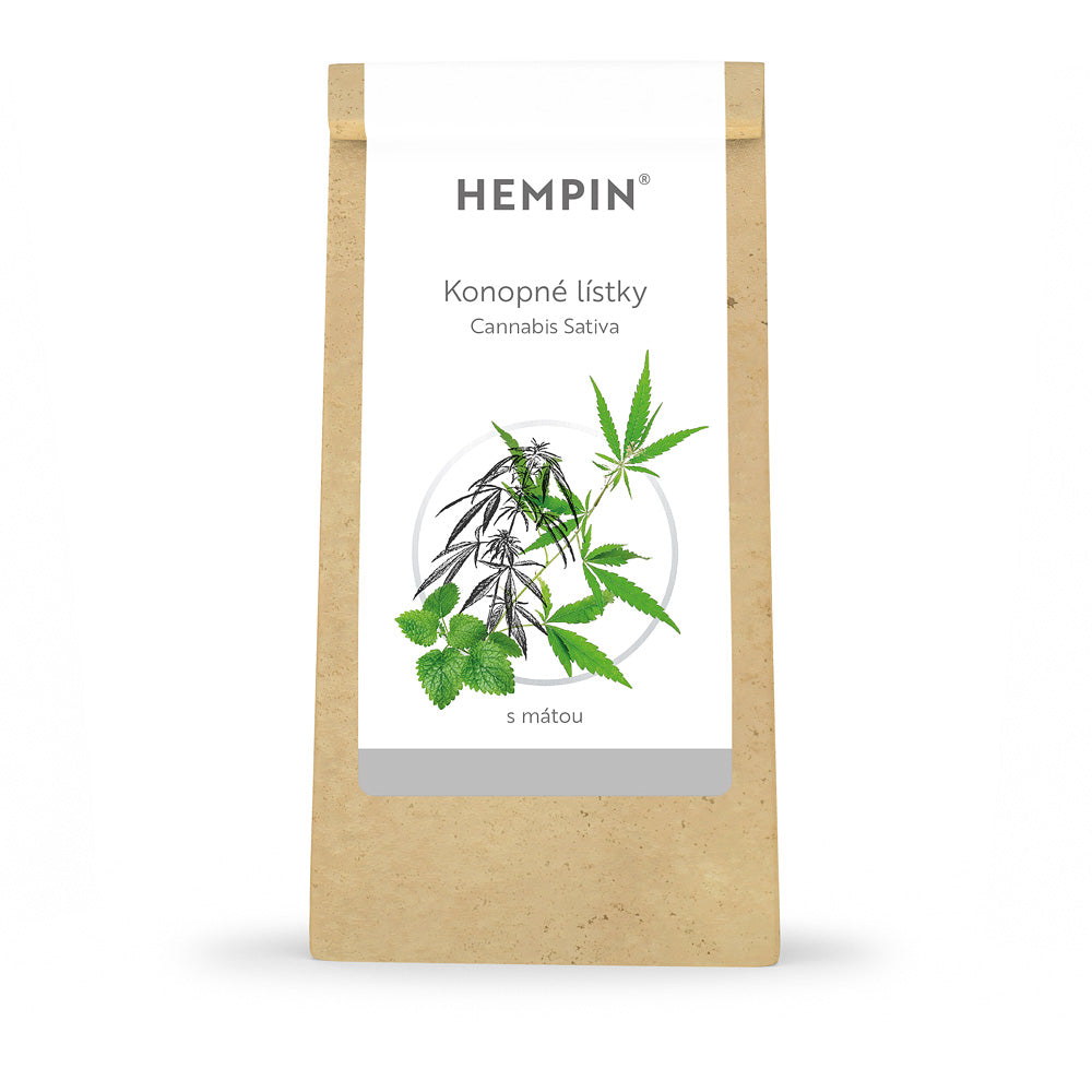 HEMPIN Konopné lístky s mátou