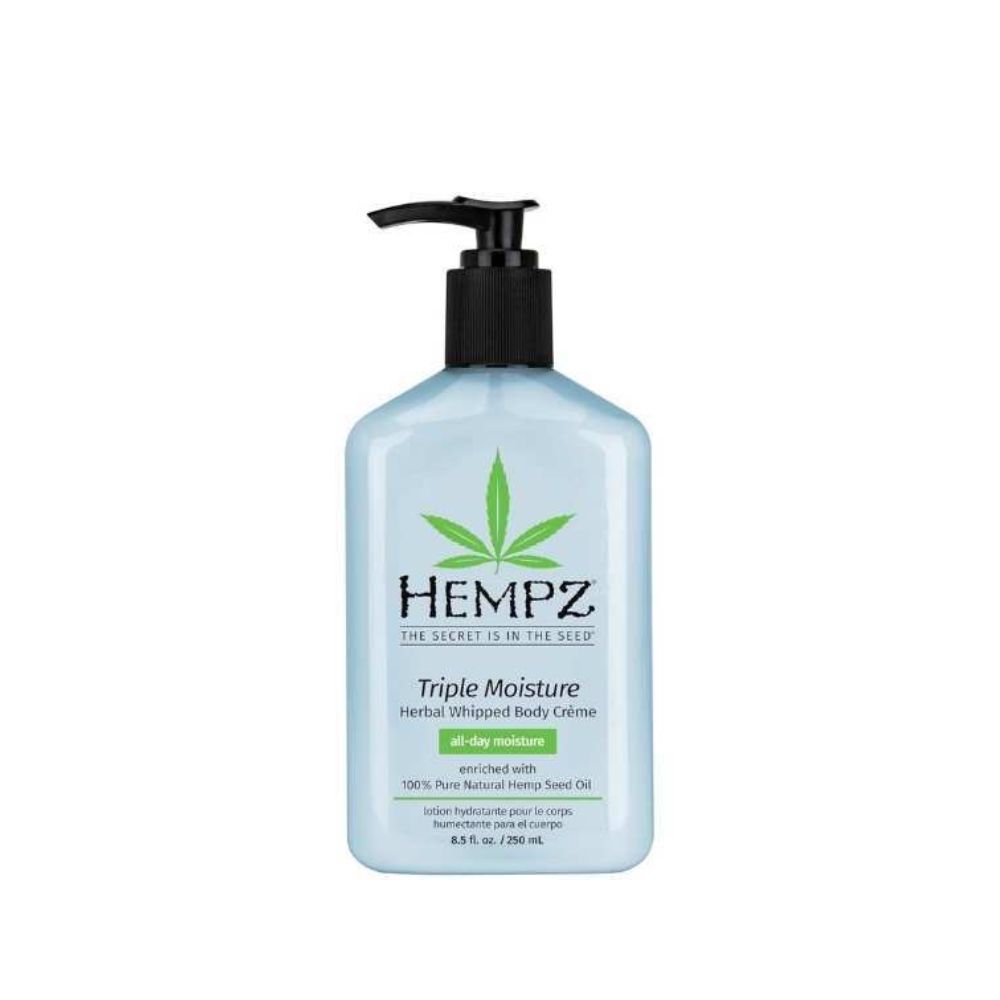HEMPZ Hydratační tělový krém - trojitá hydratace - 250 ml
